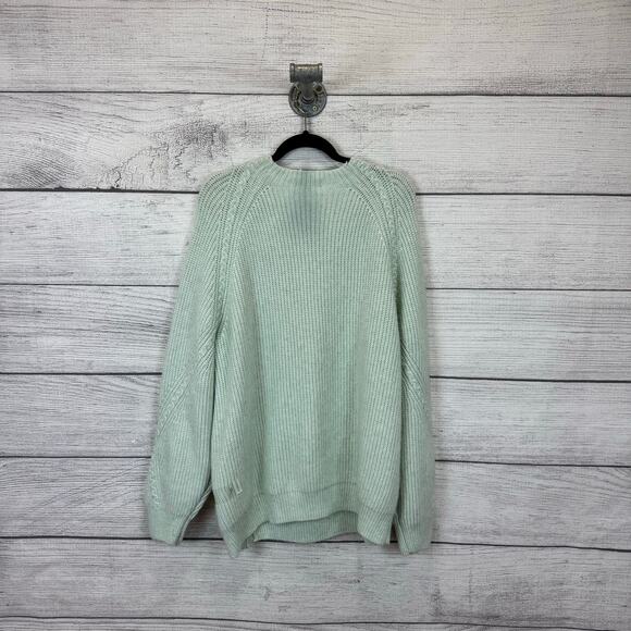 Liz Claiborne Plus Size Mint Green Mock Neck Knit Sweater Size XXL - Picture 8 of 8